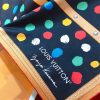 ルイヴィトン × 草間彌生 偽物 LV × YK カレ90･ペインティッド ドット M78283 - 画像 (3)