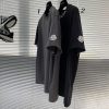 おすすめモンクレール ロゴプリント クルーネックTシャツ パロディ 2色 moo89695