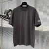 おすすめモンクレール ロゴプリント クルーネックTシャツ パロディ 2色 moo89695 - 画像 (3)