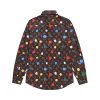 超話題!草間彌生コラボ 偽物 ルイヴィトン PAINTED DOTS シルクシャツ vuu66244 - 画像 (2)