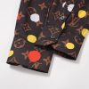 超話題!草間彌生コラボ 偽物 ルイヴィトン PAINTED DOTS シルクシャツ vuu66244 - 画像 (4)