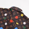 超話題!草間彌生コラボ 偽物 ルイヴィトン PAINTED DOTS シルクシャツ vuu66244 - 画像 (6)