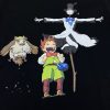 ロエベ×ジブリ ハウルの動く城 Tシャツ コピー コットン lod13369 - 画像 (5)