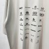 【バレンシアガ 偽物】ARCHIVES LOGOS Tシャツ オーバーサイズ 2色 712398TNVQ79784 - 画像 (4)