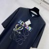 稀少 ロエベ アナグラム プリント Tシャツ 偽物 loo07613 - 画像 (3)
