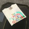 ギフトに最適ノースフェイス グッチ 偽物 ロゴ コットン Tシャツ 2色 guz86483 - 画像 (3)