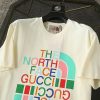 ギフトに最適ノースフェイス グッチ 偽物 ロゴ コットン Tシャツ 2色 guz86483 - 画像 (4)