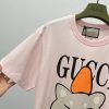 争奪戦グッチ×Kawaii 偽物 キャットプリント Tシャツ gus26464 - 画像 (3)