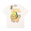 ☆超人気☆グッチ×Kawaii コピー キャットプリント Tシャツ gum95166 - 画像 (4)