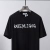 使い勝手良しバレンシアガ メンズ LOGO ミディアムフィット Tシャツ パロディ baf97377 - 画像 (2)