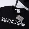 使い勝手良しバレンシアガ メンズ LOGO ミディアムフィット Tシャツ パロディ baf97377 - 画像 (5)