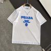 確保済みプラダ コピー エンボス ロゴ コットン Tシャツ 2色 puj65769 - 画像 (4)