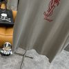 定番サンローラン コピー リバースロゴ 半袖Tシャツ Sac49845 - 画像 (3)
