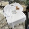 セレブ多数愛用ミュウミュウ 偽物 エンブロイダリーコットンTシャツ myp92940 - 画像 (3)