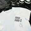 新色☆希少ミュウミュウ CLUB LOGO Tシャツ 偽物 刺繍ロゴ myy90100 - 画像 (4)
