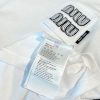 新色☆希少ミュウミュウ CLUB LOGO Tシャツ 偽物 刺繍ロゴ myy90100 - 画像 (5)
