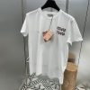 即発送 ミュウミュウ 刺繍入りコットンTシャツ 偽物 myf59063 - 画像 (2)