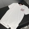 即発送 ミュウミュウ 刺繍入りコットンTシャツ 偽物 myf59063 - 画像 (6)