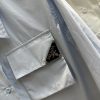 お洒落 プラダ Re-Nylon ギャバジン シャツ 偽物 フード付き puf25389 - 画像 (3)