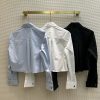 お洒落 プラダ Re-Nylon ギャバジン シャツ 偽物 フード付き puf25389 - 画像 (5)