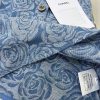 目を惹くカラー シャネル カメリアジャガードデニムトップ 上下セット shs83701 - 画像 (5)