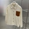入手困難ロエベ ワークウェアジャケット コピーコットン リネン lor43318 - 画像 (2)