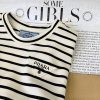 【人気商品】プラダ ストライプのTシャツ コピー puz20436 - 画像 (3)