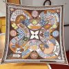 【ルイヴィトン】スカーフ 偽物 ルイ90　スクエアスカーフ3色 M78071 - 画像 (4)