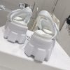 すぐ届【プラダ】ソフト パッド入りナッパ レザー ウェッジ サンダル コピー puv98547 - 画像 (6)