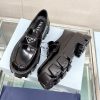 争奪戦♡プラダ モノリス 偽物 ブラッシュドレザー ローファー pud94724 - 画像 (3)