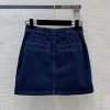 ハイブランドルイヴィトン ジッパーデニム スーパーコピー ミニスカート vut93056 - 画像 (4)