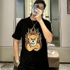 送料無料 モンクレール ベアモチーフプリント コピー Tシャツ mos51547 - 画像 (3)