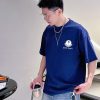 高品質 モンクレール Tシャツ 偽物 ルーネック ロゴ mou11511 - 画像 (5)