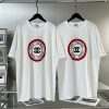 シャネル Tシャツ コピー 半袖 コットン ロゴ ホワイト sho02448 - 画像 (2)