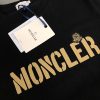 モンクレール コピー 袖ロゴ&ゼブラロゴパッチ付サファリ風Tシャツ mol69161 - 画像 (3)