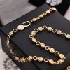 クロムハーツ 22K Gold ペーパーチェーン コピー ネックレス Kui84681 - 画像 (3)