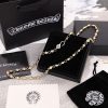 クロムハーツ 22K Gold ペーパーチェーン コピー ネックレス Kui84681 - 画像 (6)