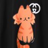 目を惹くカラー グッチ プリント コットン Tシャツ スーパーコピー gua50728 - 画像 (4)
