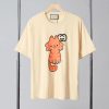 目を惹くカラー グッチ プリント コットン Tシャツ スーパーコピー gua50728 - 画像 (7)