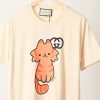 目を惹くカラー グッチ プリント コットン Tシャツ スーパーコピー gua50728 - 画像 (8)