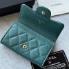 《大人気》シャネル ミニ財布 偽物 キャビア ライトゴールド金具 shp64801 - 画像 (4)