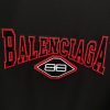 バレンシアガ 偽物 オーバーサイズ ロゴ Tシャツ bad29279 - 画像 (4)