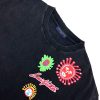【個性的×ハイセンス】LV×YK 偽物 エンブロイダードフェイスTシャツ vux58778 - 画像 (4)