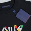 追跡付 ルイヴィトン 草間彌生 コピー ロゴ Tシャツ vur81275 - 画像 (5)