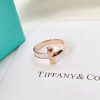 注目★ティファニーT T ワン リング 18K ピンクゴールド 偽物 Tit40607 - 画像 (3)