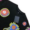 送料無料 ルイヴィトン 偽物 × YK エンブロイダードフェイスTシャツ vur01369 - 画像 (4)