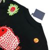 送料無料 ルイヴィトン 偽物 × YK エンブロイダードフェイスTシャツ vur01369 - 画像 (7)