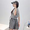 素敵なミュウミュウ 偽物 Cotton ロゴコットンTシャツ myz72363 - 画像 (2)