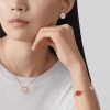 希少【国内発】ヴァンクリーフ 偽物 ラッキー スプリング イヤリングプラムブロッサム vaa45885 - 画像 (6)
