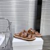超限定♪セリーヌ ティッピ フラット サンダル コピートリオンフ ロゴ Cey93988 - 画像 (4)